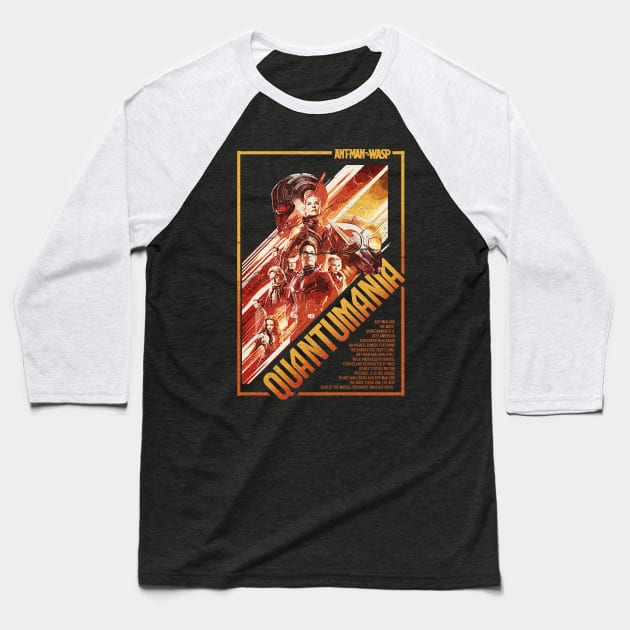 quantumania worlds Baseball T-Shirt by Doxie Greeting